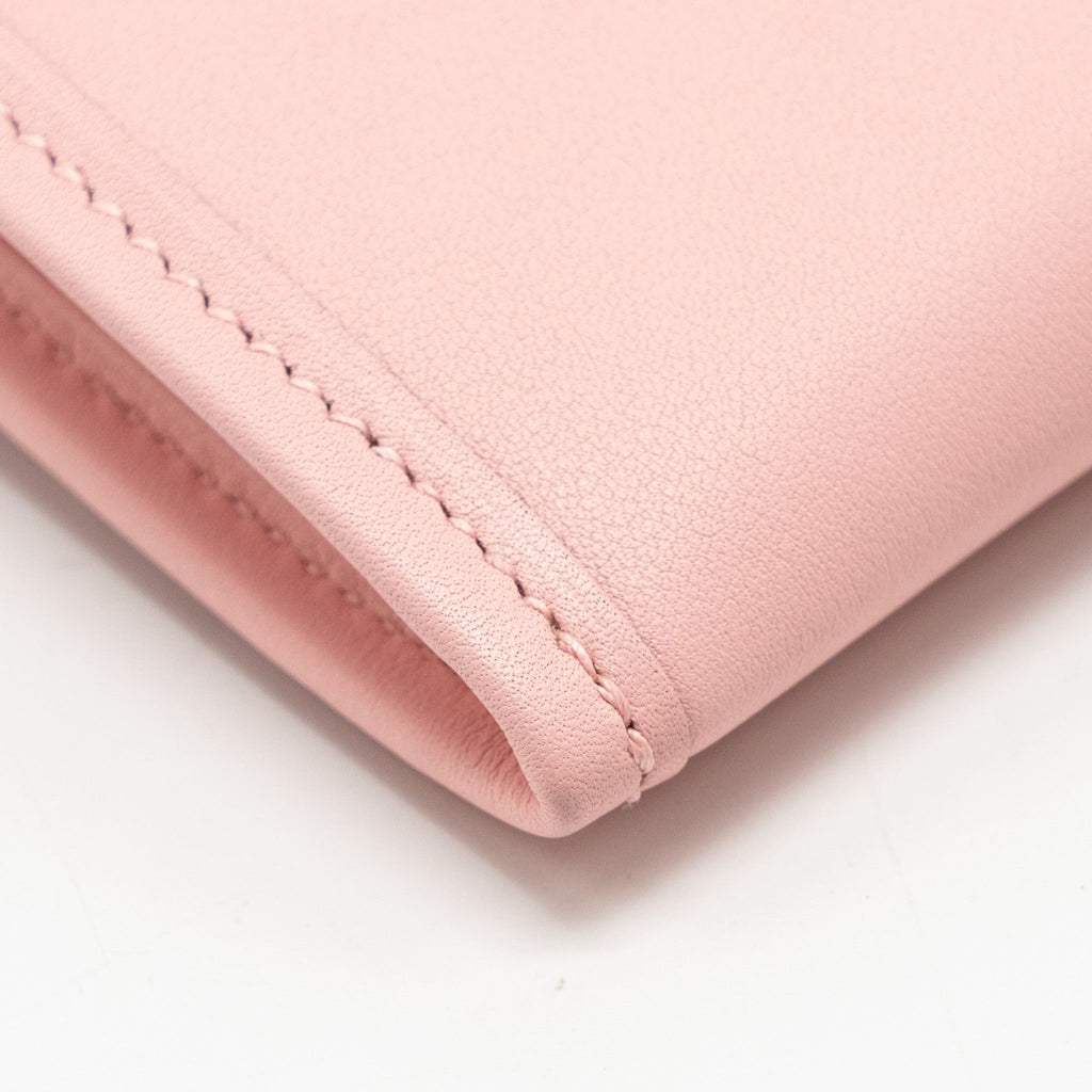 Hermes Jige Elan Wallet Swift Rose Sakura SHW