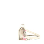 CHANEL SMALL BOY BAG LIMITED WHITE SHW
