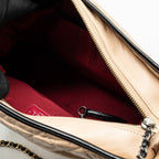 CHANEL GABRIELLE HOBO BAG CALFSKIN BEIGE MULTICOLOUR HARDWARE