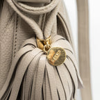LOEWE FLAMENCO BAG CALFSKIN BEIGE LGHW