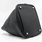Hermes Picotin 18 lock bag clemence black SHW