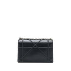 DIOR MEDIUM DIORAMA CALFSKIN BLACK SHW