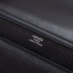 Hermes Verrou 21 Bag Epsom Black SHW