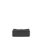 CHANEL MINI RECTANGULAR FLAP BAG LAMBSKIN BLACK LGHW (MICROCHIP)