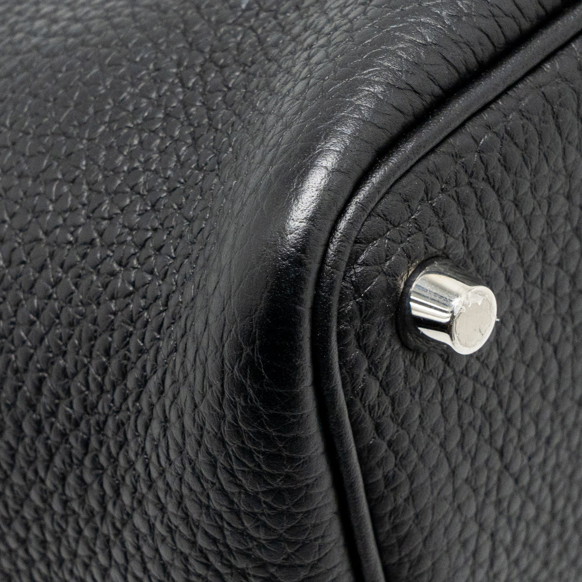 HERMES PICOTIN 18 LOCK BAG CLEMENCE BLACK SHW