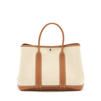 Hermes Garden Party 30 Canvas Gold SHW