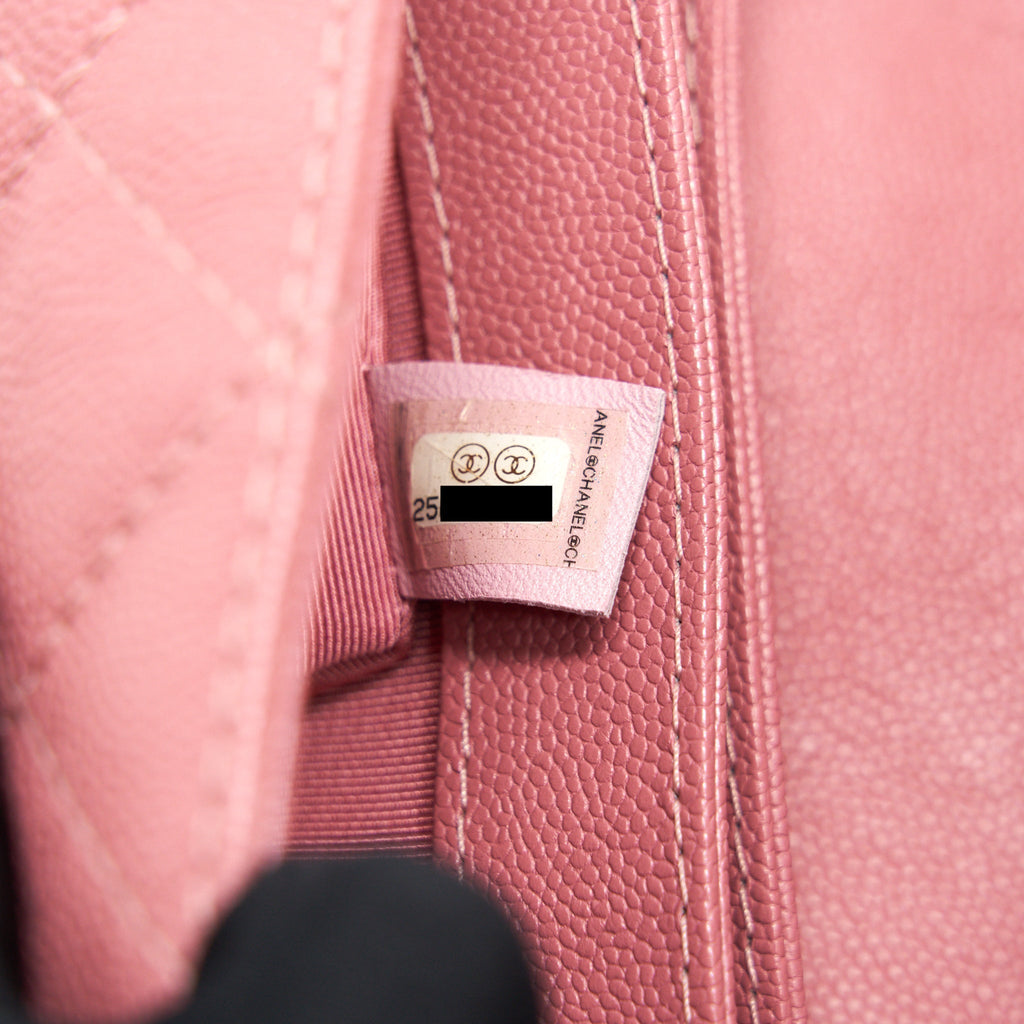 CHANEL URBAN COMPANION FLAP BAG CAVIAR PINK SHW
