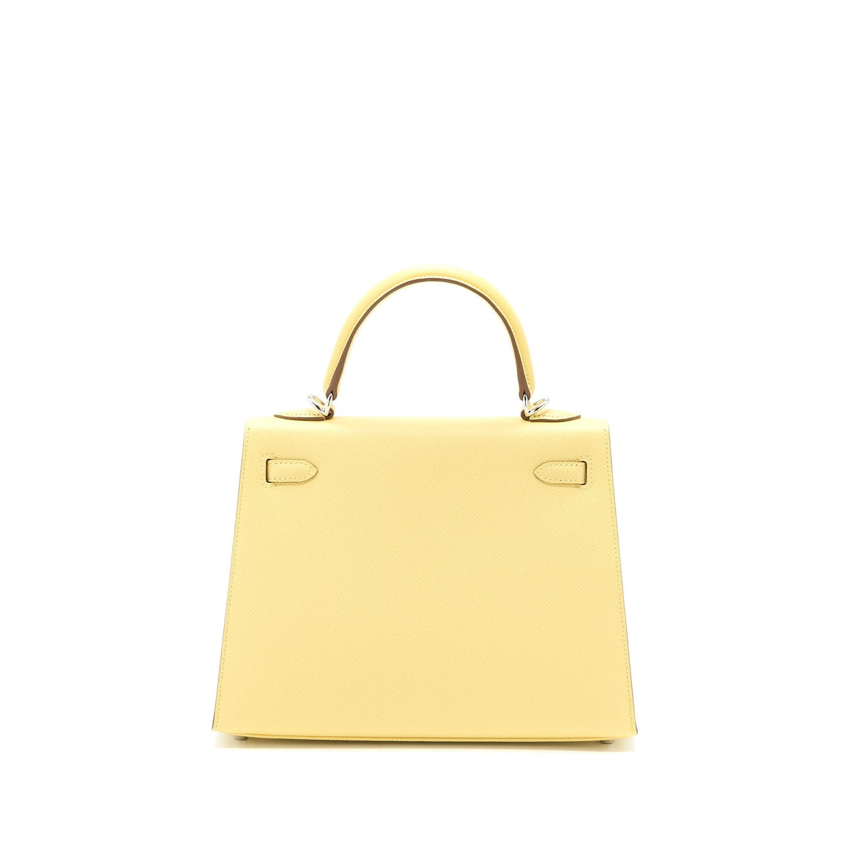 HERMES KELLY 25 EPSOM 1Z JAUNE POUSSIN SHW