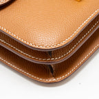 Hermes Mini Constance Epsom Gold GHW