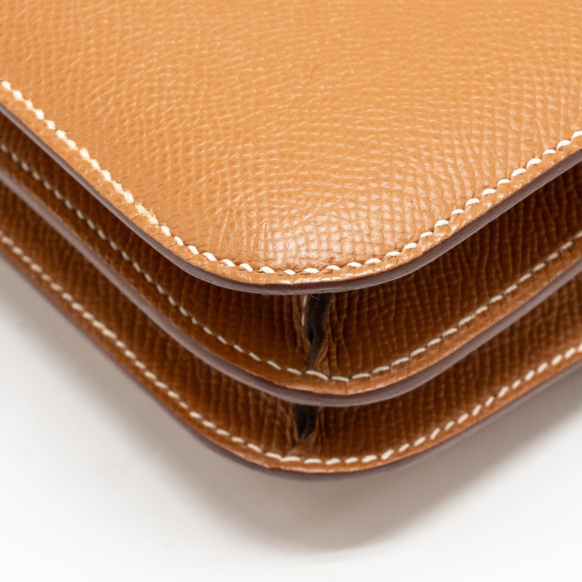 Hermes Mini Constance Epsom Gold GHW