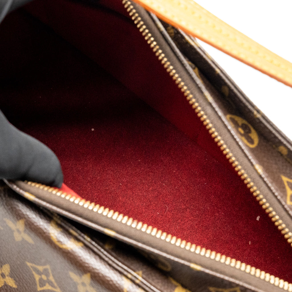 Louis Vuitton vintage viva cite MM shoulder bag monogram canvas GHW