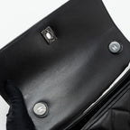 CHANEL SMALL TRENDY CC FLAP BAG LAMBSKIN SO BLACK(MICROCHIP)