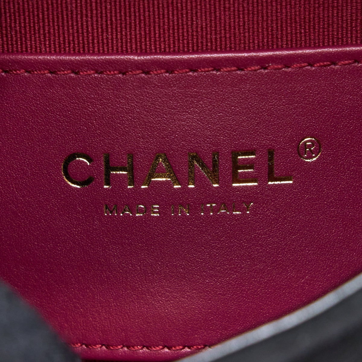 CHANEL CROSSBODY MINI FLAP BAG CC LOGO STRAP CALFSKIN BLACK BRUSHED GHW (MICROCHIP)