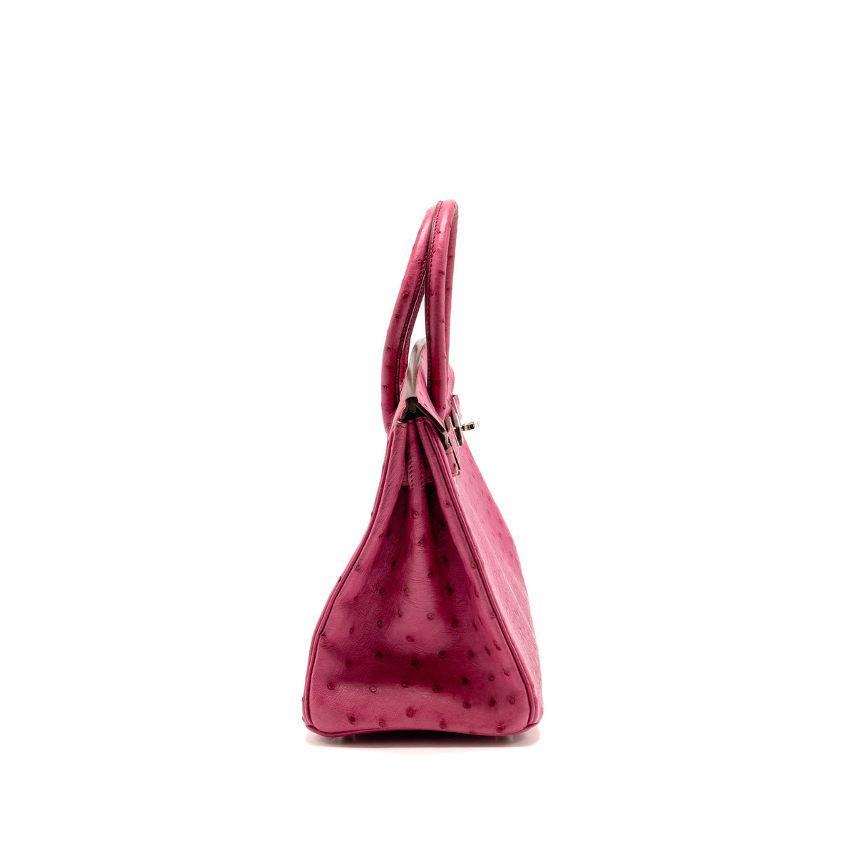 Hermes Birkin 30 Ostrich Fuchsia SHW