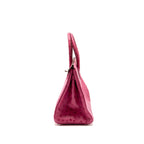 Hermes Birkin 30 Ostrich Fuchsia SHW