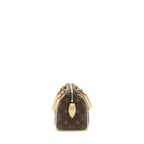 LOUIS VUITTON SPEEDY BANDOULIERE 20 MONOGRAM CANVAS/BLACK MULTICOLOUR STRAP