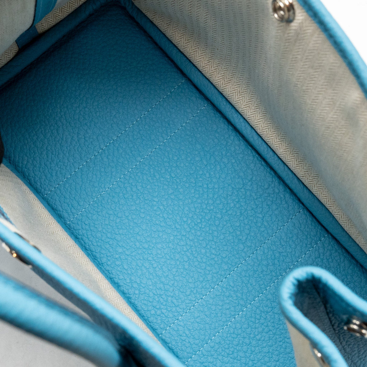 Hermes Garden Party 30 Vache Country Bleu de Nord SHW