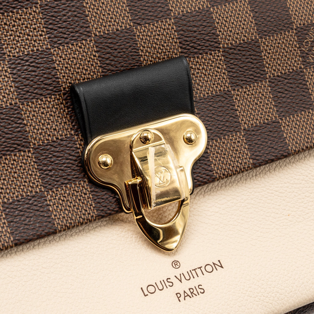 Louis Vuitton Vavin Pm Damier Ebene canvas creamy white GHW