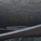 CHANEL SMALL 2.55 REISSUE FLAP BAG VELVET BLACK GHW
