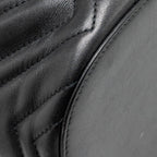 GUCCI GG MARMONT BUCKET BAG CALFSKIN BLACK GHW