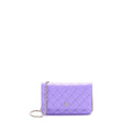 CHANEL CLASSIC WALLET ON CHAIN CAVIAR PURPLE LGHW