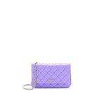 CHANEL CLASSIC WALLET ON CHAIN CAVIAR PURPLE LGHW