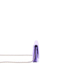 CHANEL CLASSIC WALLET ON CHAIN CAVIAR PURPLE LGHW