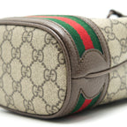 GUCCI MINI OPHIDIA GG SUPREME BUCKET BAG