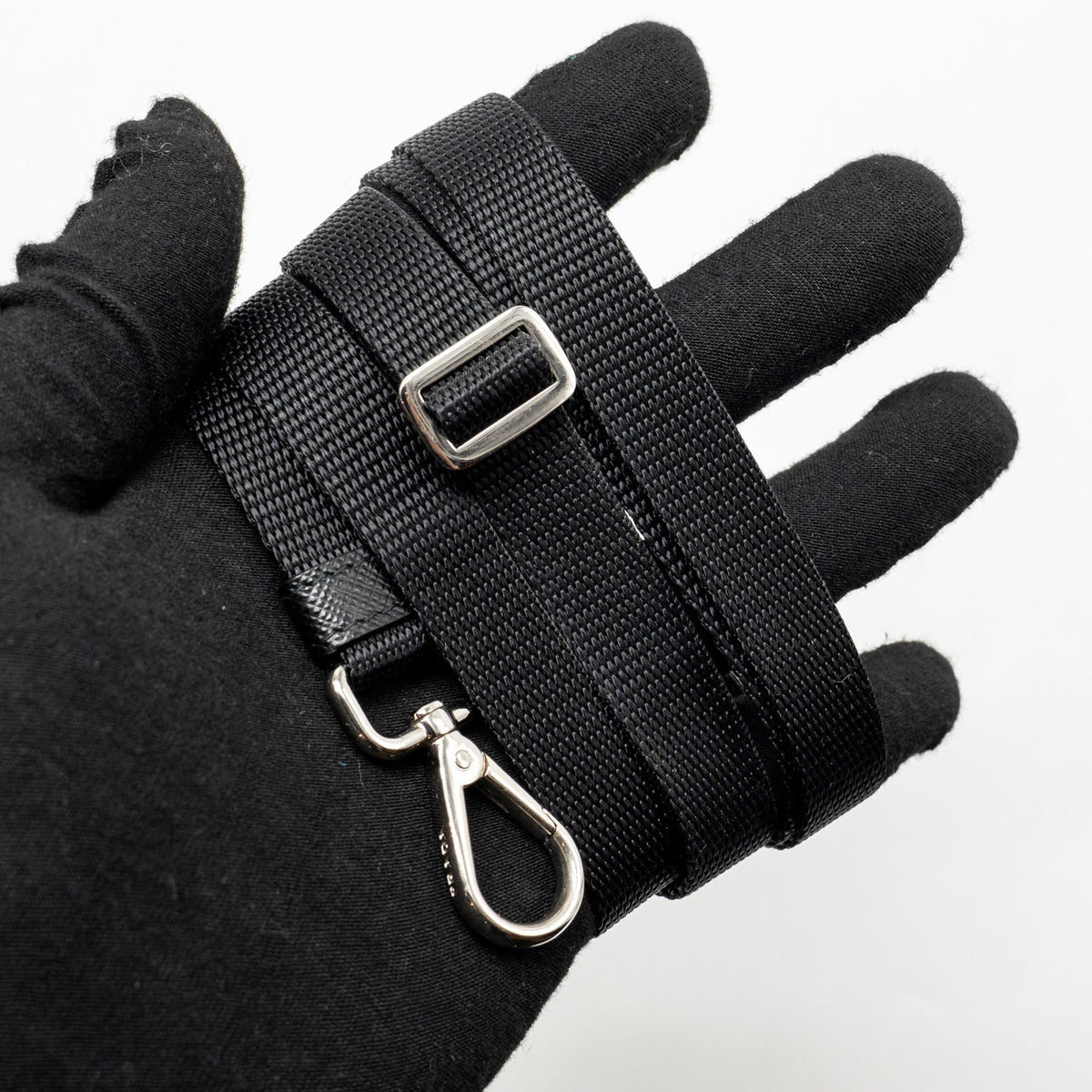 PRADA TRIMMED SAFFIANO PHONE CASE RE-NYLON BLACK SHW