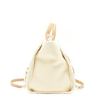 CHANEL DEAUVILLE TOTE BAG CANVAS LIGHT BEIGE LGHW