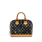 Louis Vuitton Alma Bag Monogram Canvas Black / Multicolour GHW