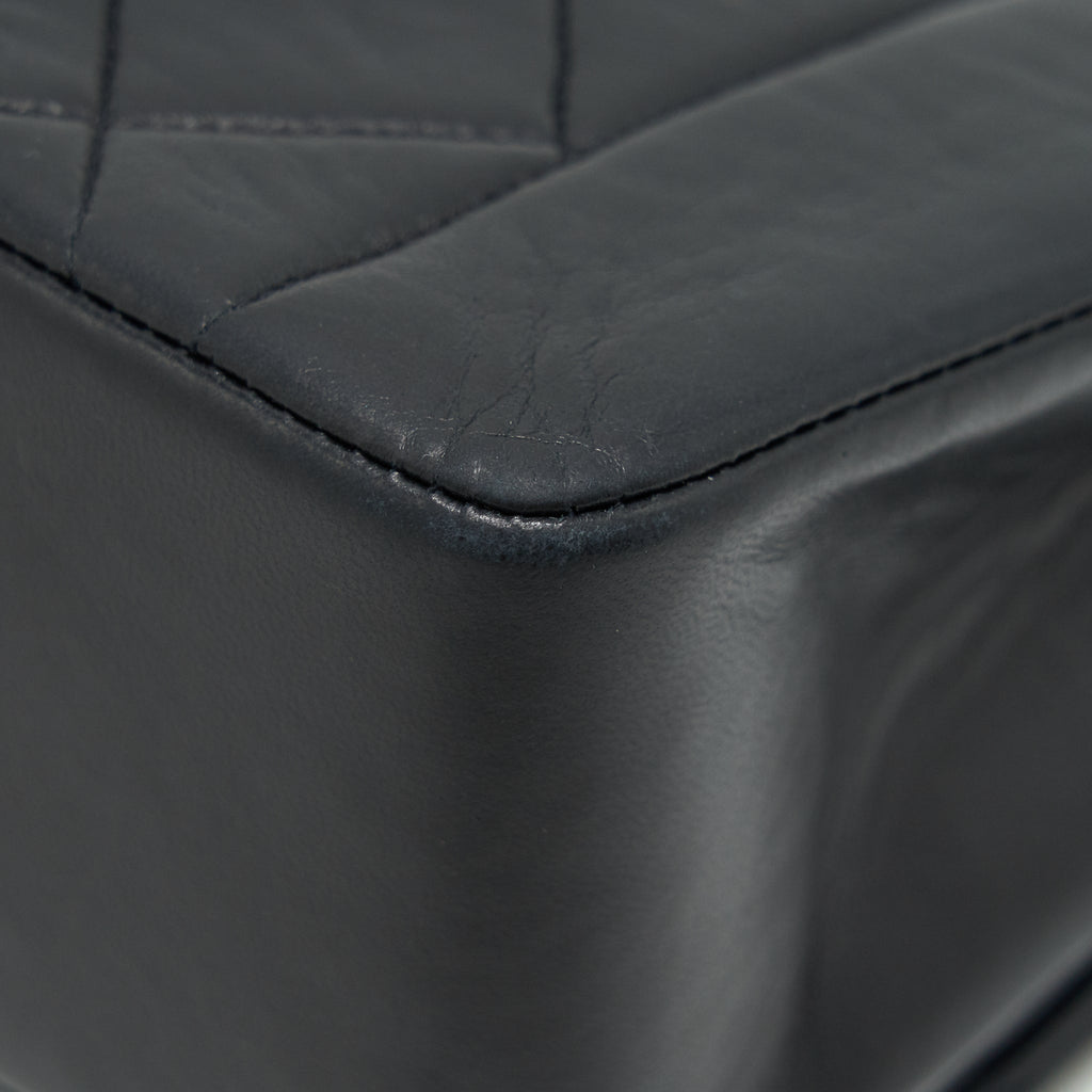 CHANEL DIANA SMALL FLAP BLACK WITH 24K HARDWARE