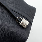 Hermes Picotin 18 Lock Bag Clemence Caban/Mauve Pale SHW
