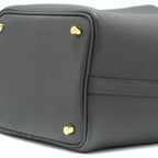 HERMES PICOTIN 18 LOCK BAG CLEMENCE GRAPHITE GHW