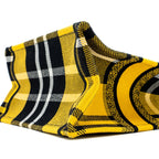 DIOR SMALL BOOK TOTE CANVAS YELLOW / BLACK