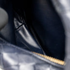 Bottega Veneta Mini Jodie Lambskin Navy GHW