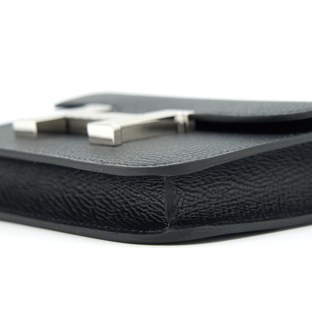 Hermes constance Slim epsom black SHW