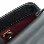 CHANEL MINI COCO HANDLE 20CM CAVIAR BLACK LGHW (MICROCHIP)