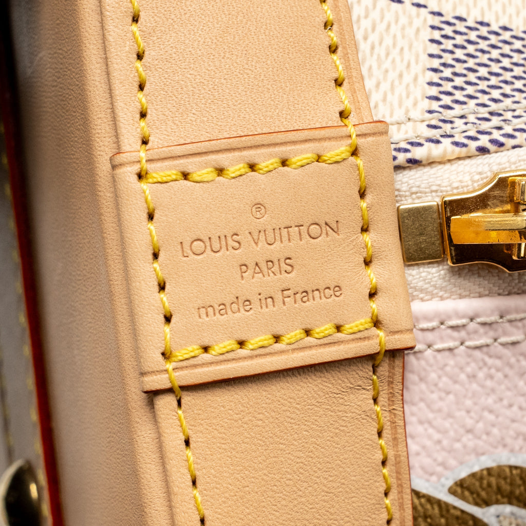 Louis Vuitton Nautical Alma BB Damier Azur Canvas Multicolour GHW