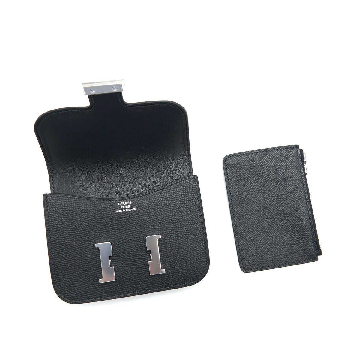 Hermes constance Slim epsom black SHW