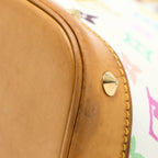 LOUIS VUITTON ALMA BAG MONOGRAM CANVAS WHITE/MULTICOLOURED GHW