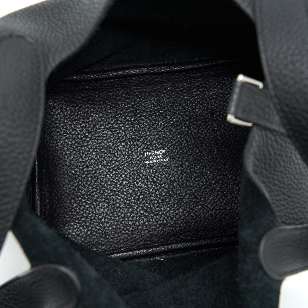 Hermes picotin 18 Lock bag black SHW