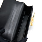Hermes Mini Verrou Lizard Black GHW