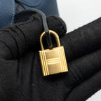 HERMES PICOTIN 18 LOCK BAG CLEMENCE BLEU DE PRUSSE GHW