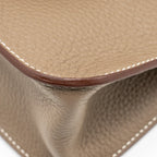 HERMES HALZAN 25 Clemence Etoupe GHW