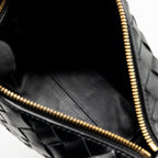 Bottega Veneta Mini Wallace Calfskin Black GHW