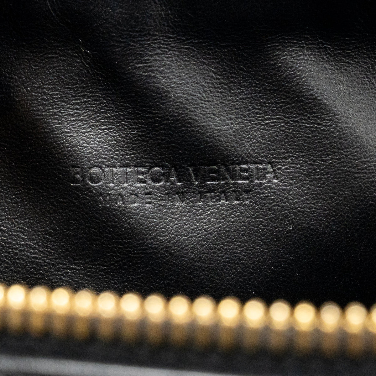 Bottega Veneta Mini Wallace Calfskin Black GHW