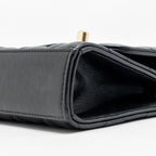 Chanel Mini Trendy CC Clutch with Chain Lambskin Black LGHW (Microchip)