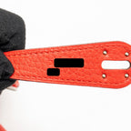 Hermes Lindy 30 Clemence Red SHW