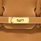 HERMES BIRKIN 30 NOVILLO 1H TOFFEE GHW